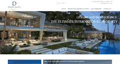 Desktop Screenshot of davidlloyd-signaturehomes.com